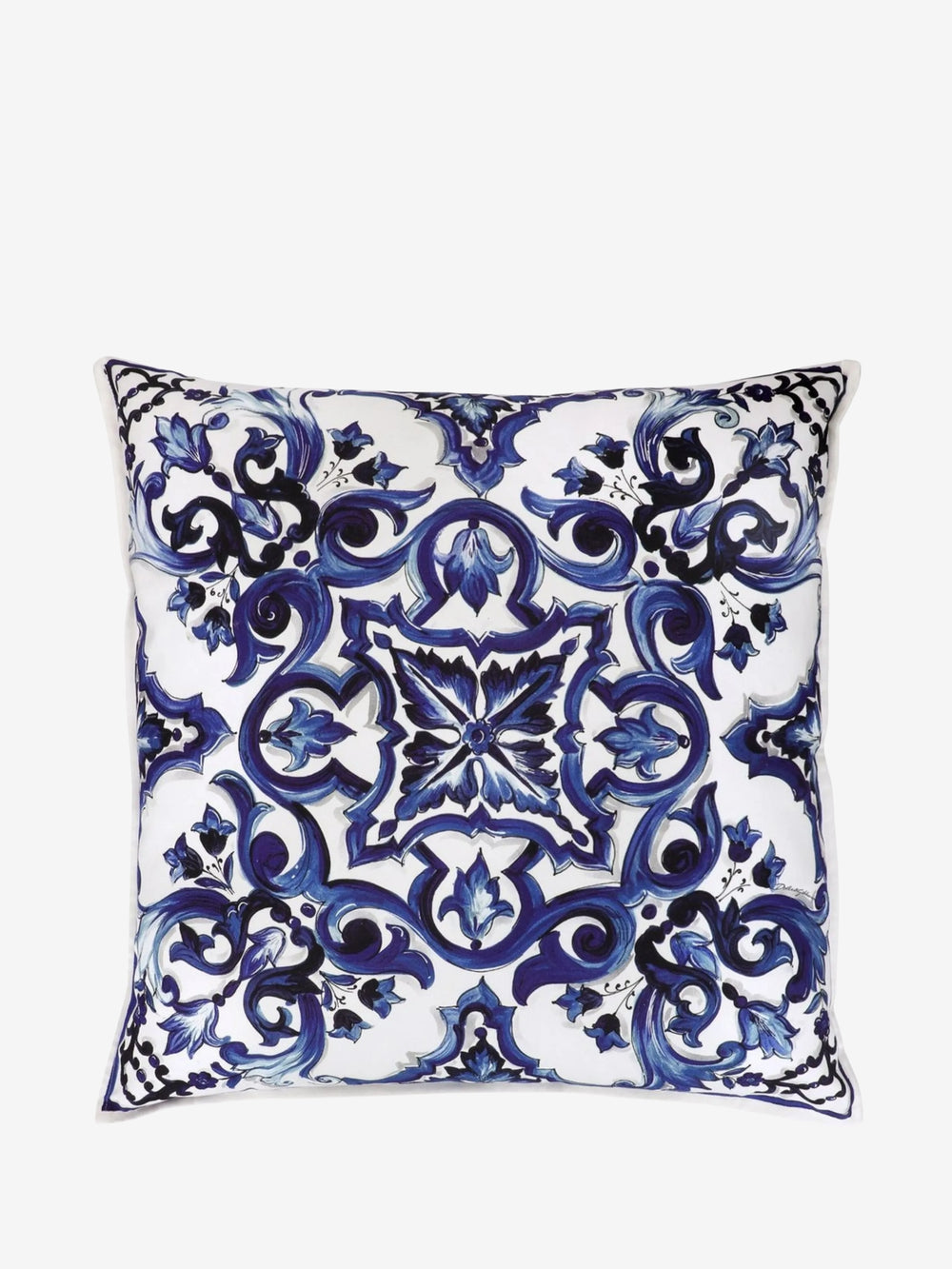 Dolce & Gabbana Canvas Cushion Medium Blue