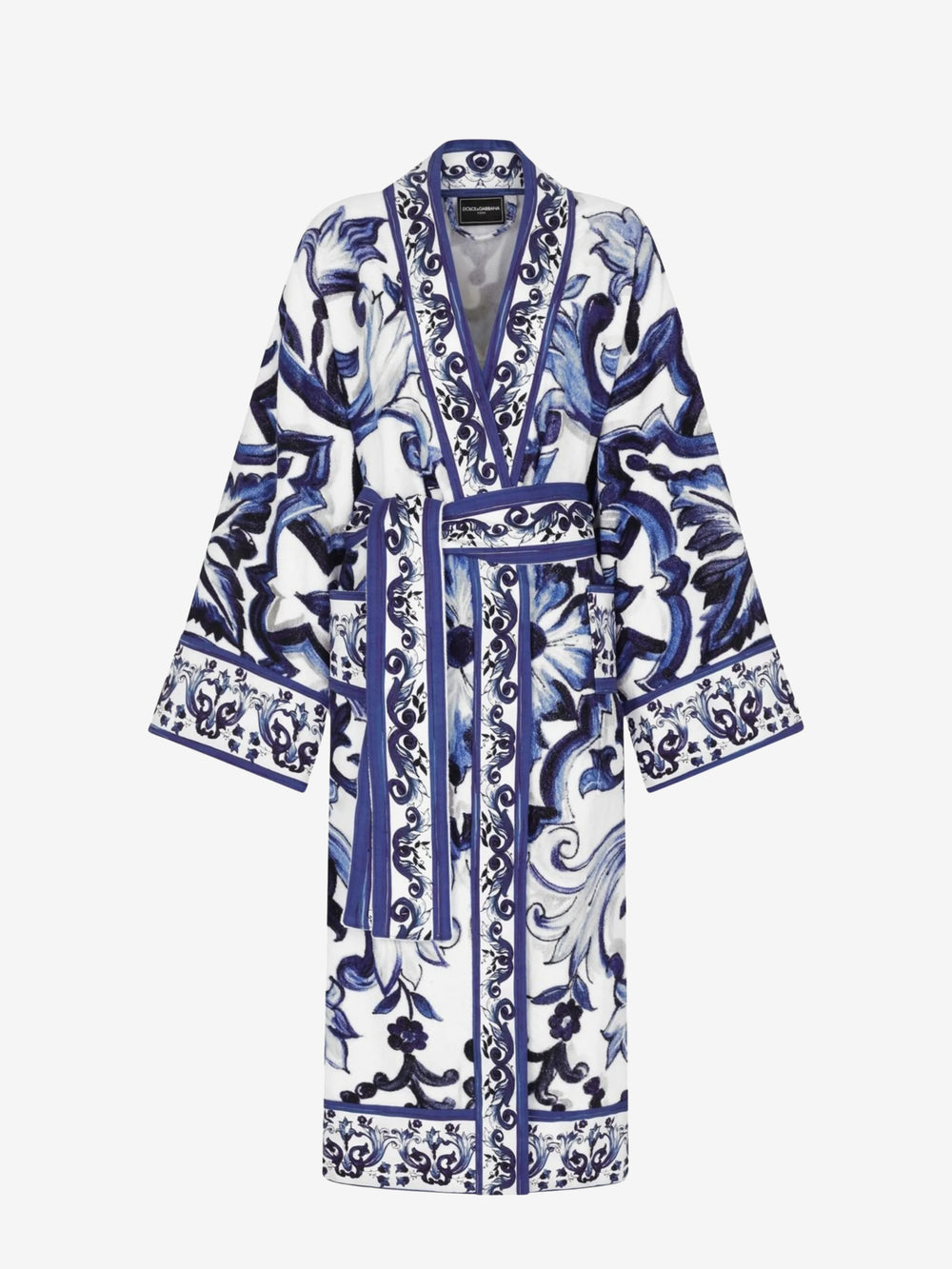 Dolce & Gabbana Bath Robe Blue