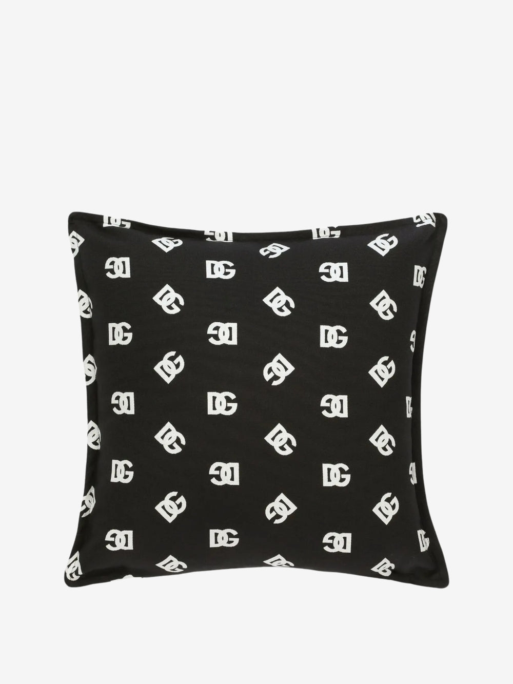 Dolce & Gabbana Canvas Cushion Small Black