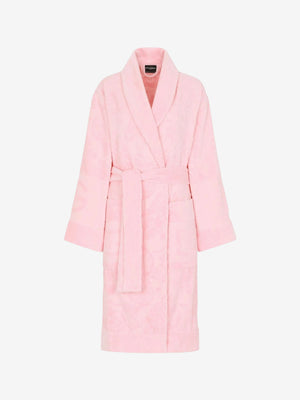 Dolce & Gabbana Terry Bath Robe Pink