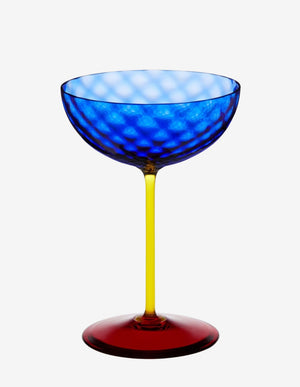 Dolce & Gabbana Champagne Glass Blue