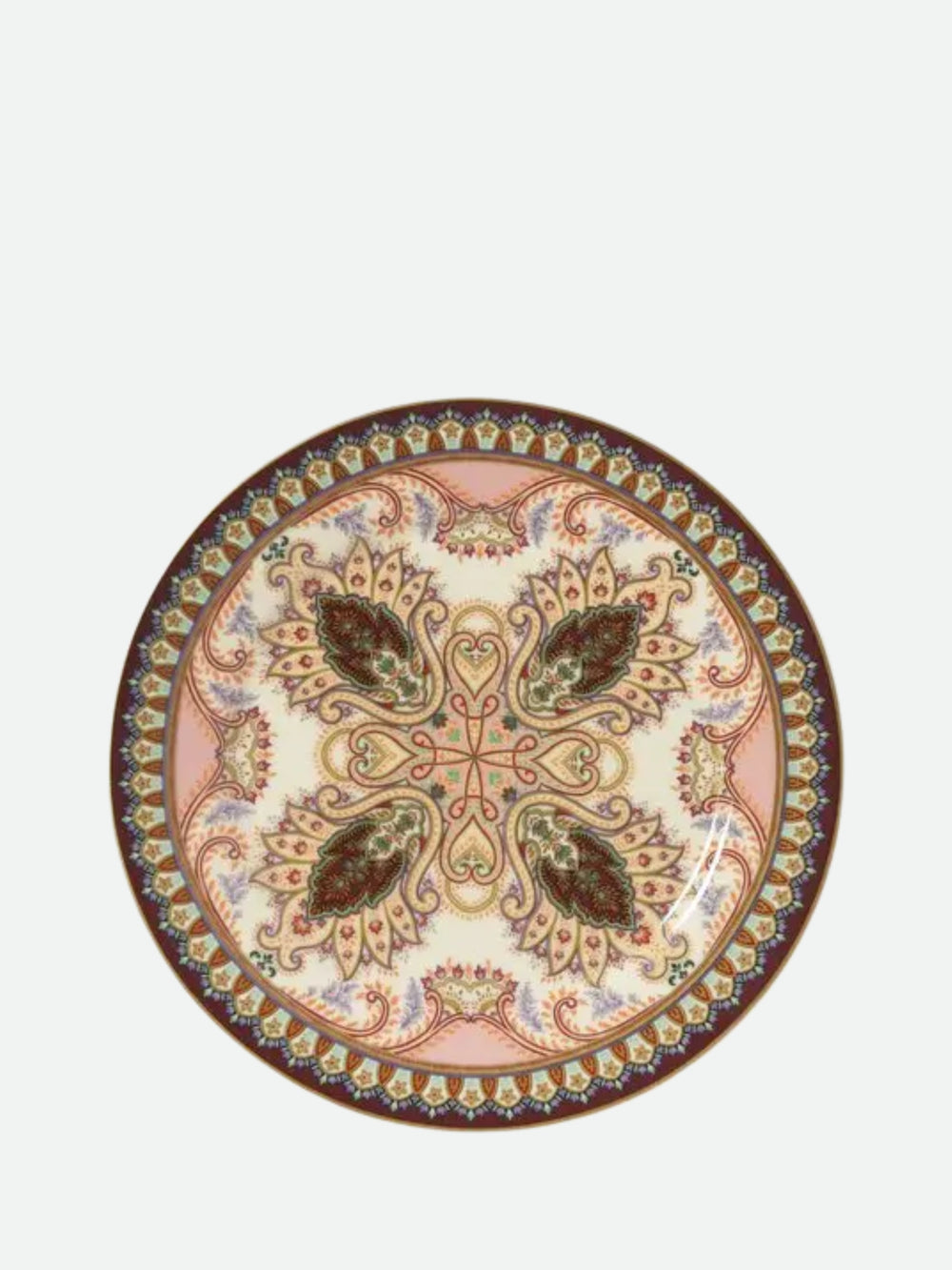 Etro Thistle Decorative Plate Diam.19 (2 Pcs) Multi