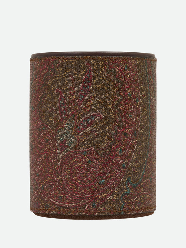Etro Arnica Wastepaper Basket Diam Brown