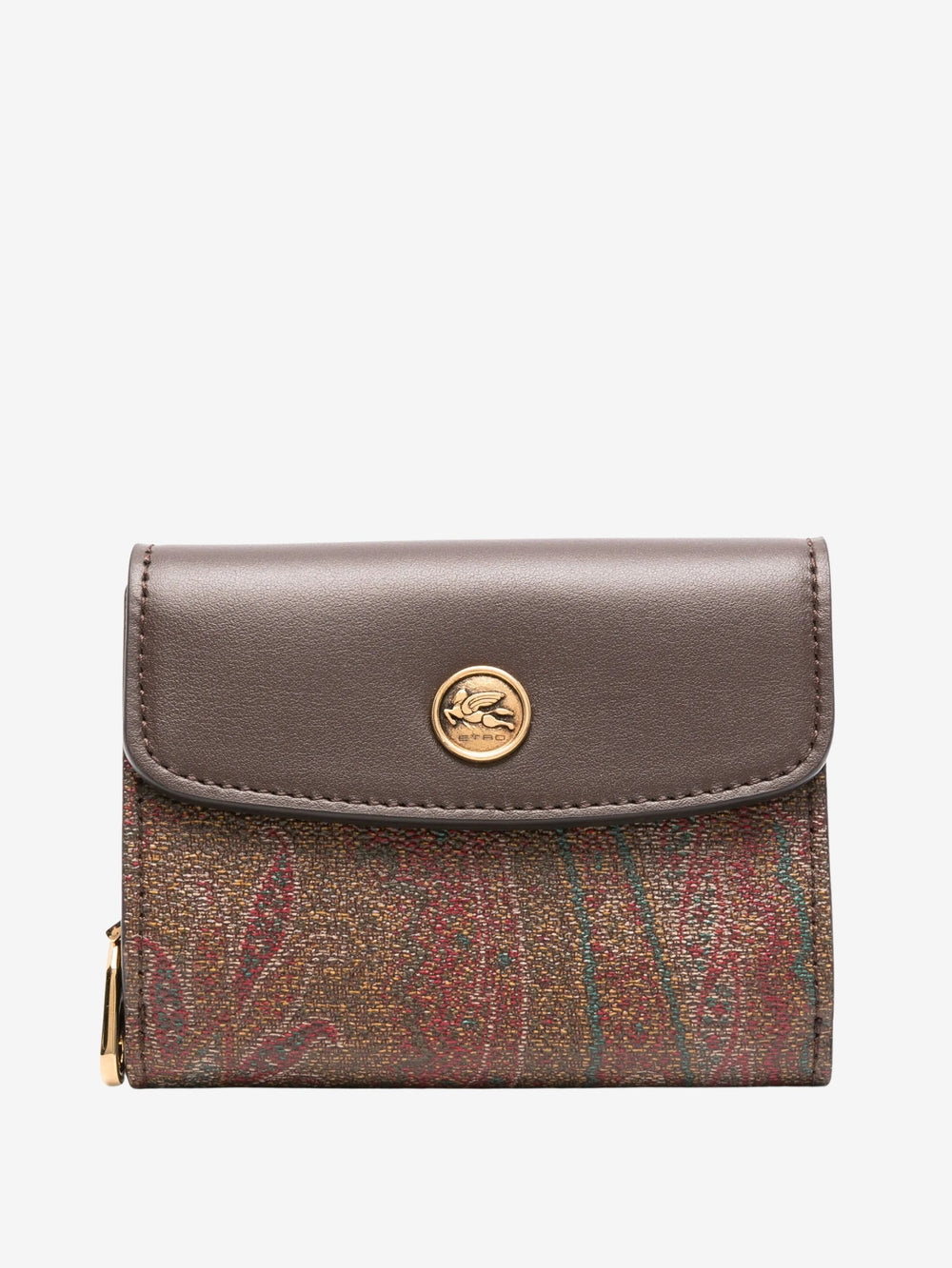 Etro Wallet  Tri - Fold Arnica 11,7X9,5 Brown