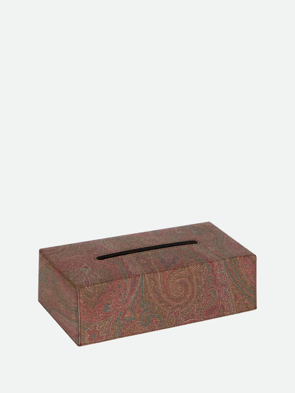 Etro Arnica Tissue Box 23X12 H. 6,5  Brown