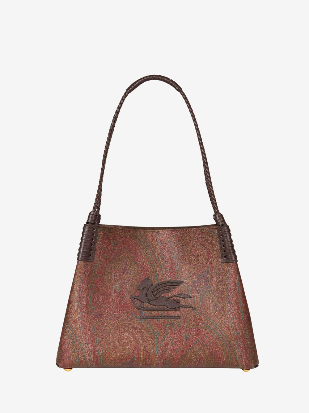 Etro Bag Shopping Libra S Arnica 26X19X12 Brown