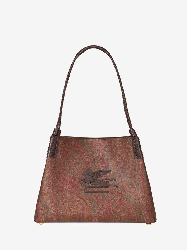 Etro Bag Shopping Libra S Arnica 26X19X12 Brown
