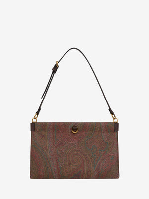 Etro Bag Clutch Talk Xs Arnica 23X14,5X7,5 Brown