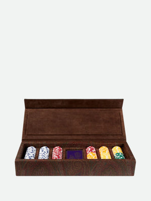 Etro Arnica Poker Set 41,5X15X7  Brown