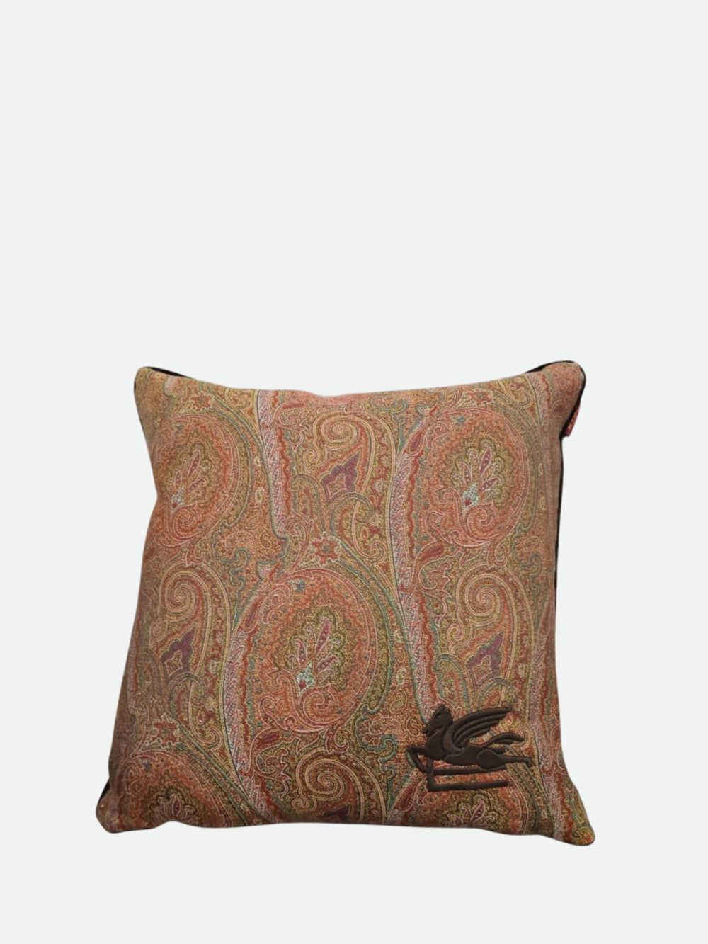 Etro Arnica Embroidered Cushion W/Cord 45X45  Multi