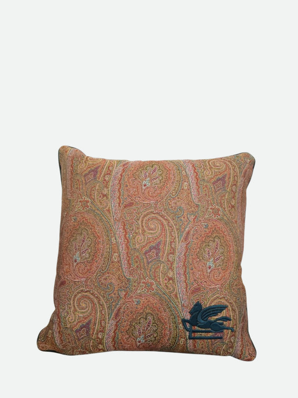Etro Arnica Embroidered Cushion W/Cord 45X45  Multi