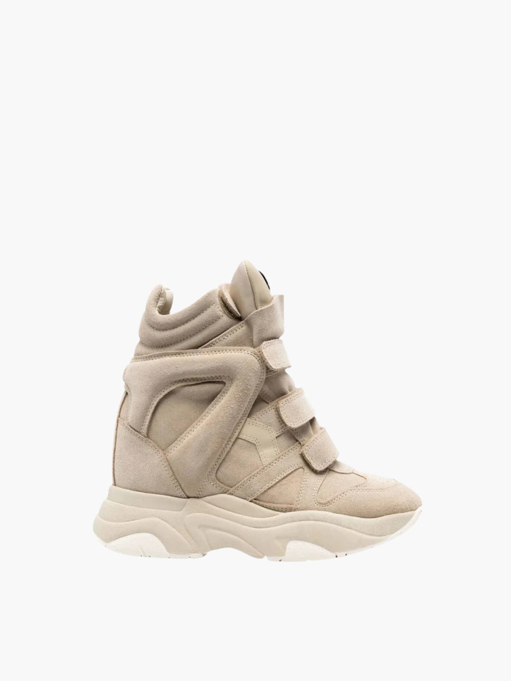 Isabel Marant IS25 Sneakers Suede High Top Beige
