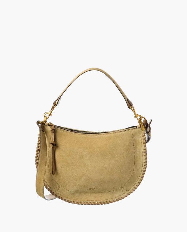 Isabel Marant Bag Oskan Soft Zip Shoulder Strap Sand