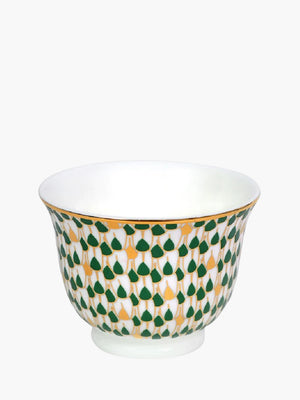 Zarina Cawa Cups Swirl Grn S6