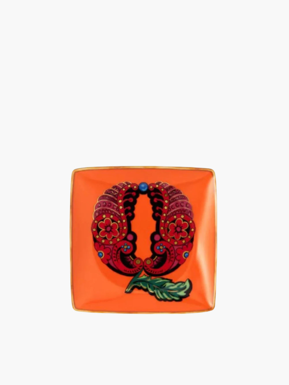 Versace  Holiday Alphabet Q 1 Bowl 12 Cm Sq. Flat