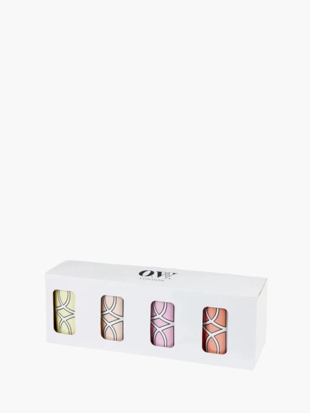 O.W.London Set Of 4 Mugs Boxed Ombre 1 Design