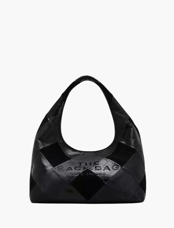 Marc Jacobs Bag Suede Patchwork Sack Black