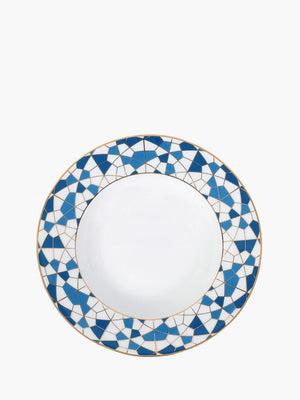 Zarina Soup Plate 23.5Cm Geo Blue S6
