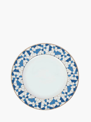 Zarina Dinner Plate 27Cm Geo Blue S6