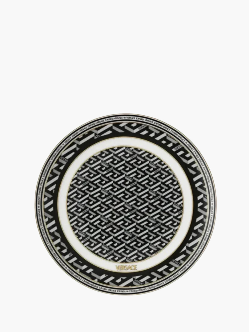 Versace  Signature Plate 17 Cm Black