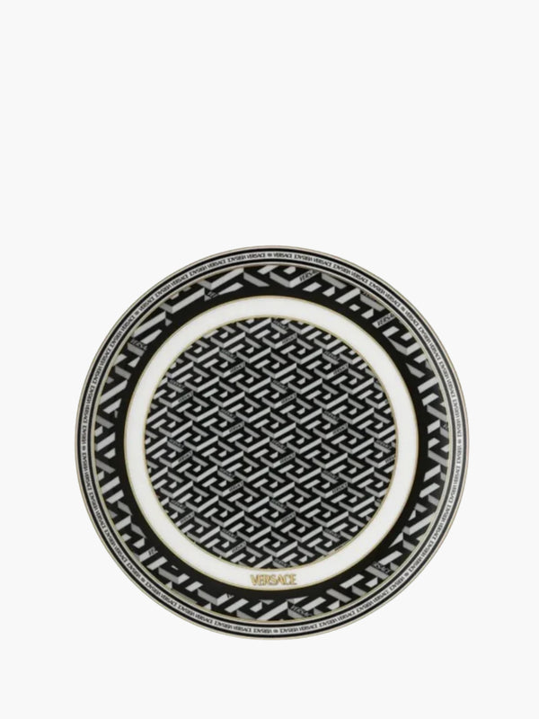 Versace  Signature Plate 17 Cm Black