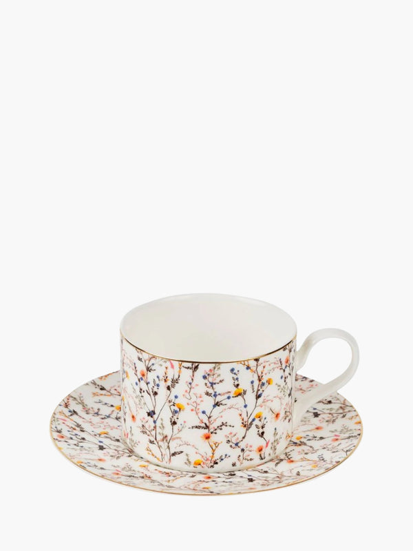 Zarina Tea Cup W Sau Botanical S6