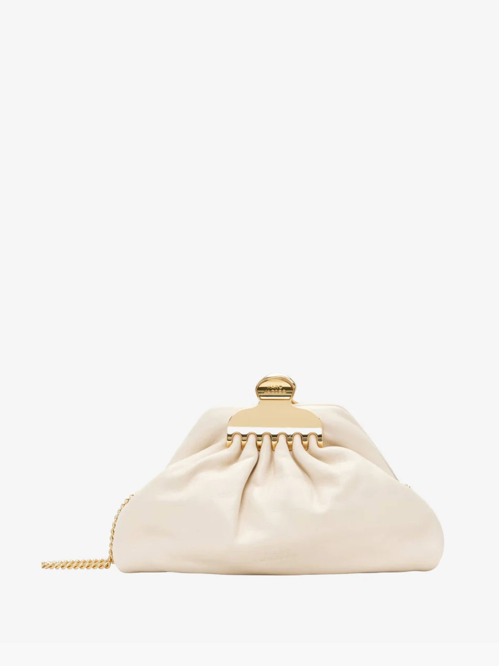 Marc Jacobs The Small Claw Clip Clutch Ivory