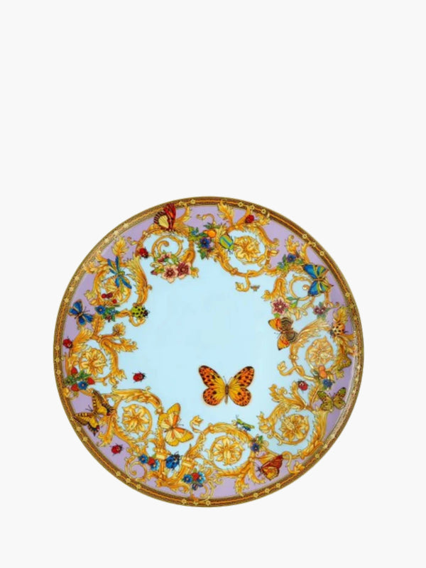 Versace  Signature Service Plate 33 Cm Black