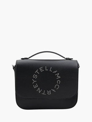 Stella Mccartney Bag Logo Flap  Eco Embossed  Black