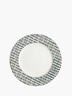 Zarina Plate Dessert 21Cm Swirl Grey S6