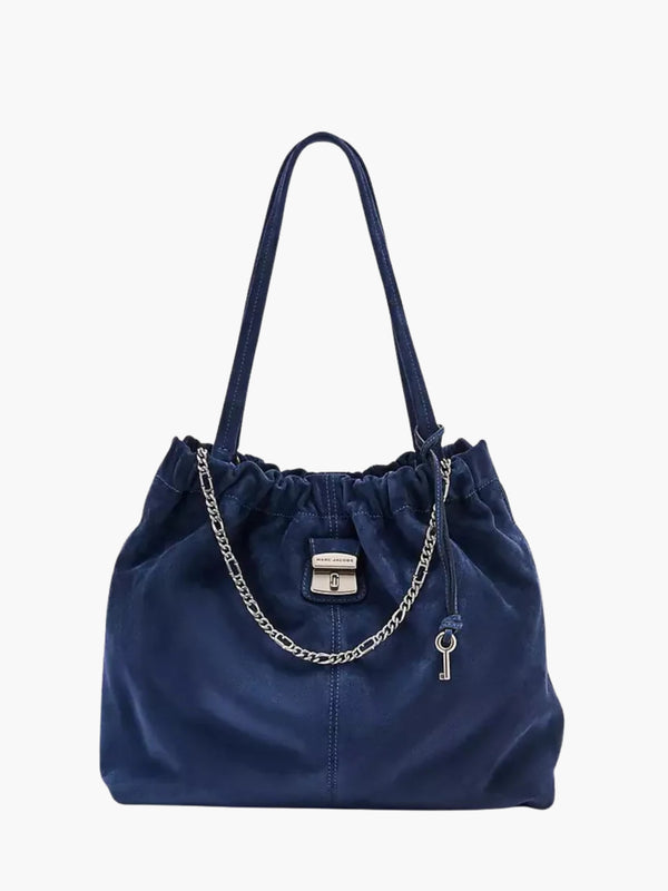 Marc Jacobs Bag Suede Cristina  Tote Navy