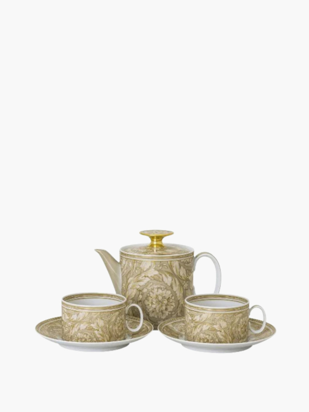 Versace  Barocco  Set Tea For 2 Beige