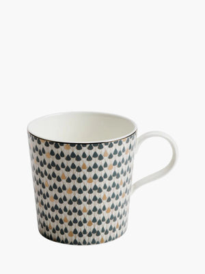 Zarina Mug Swirl Grey Set Of 2