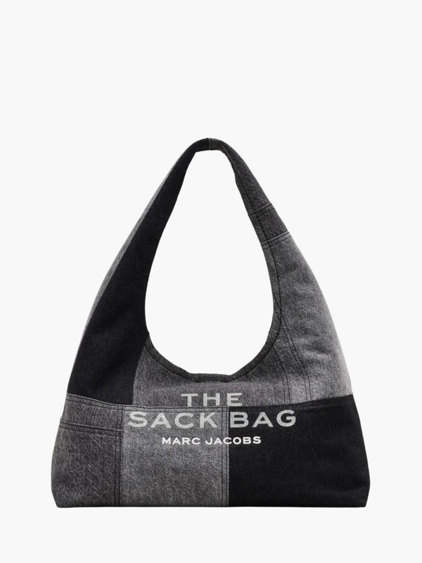 Marc Jacobs Bag Patchwork Denim  Sack Black