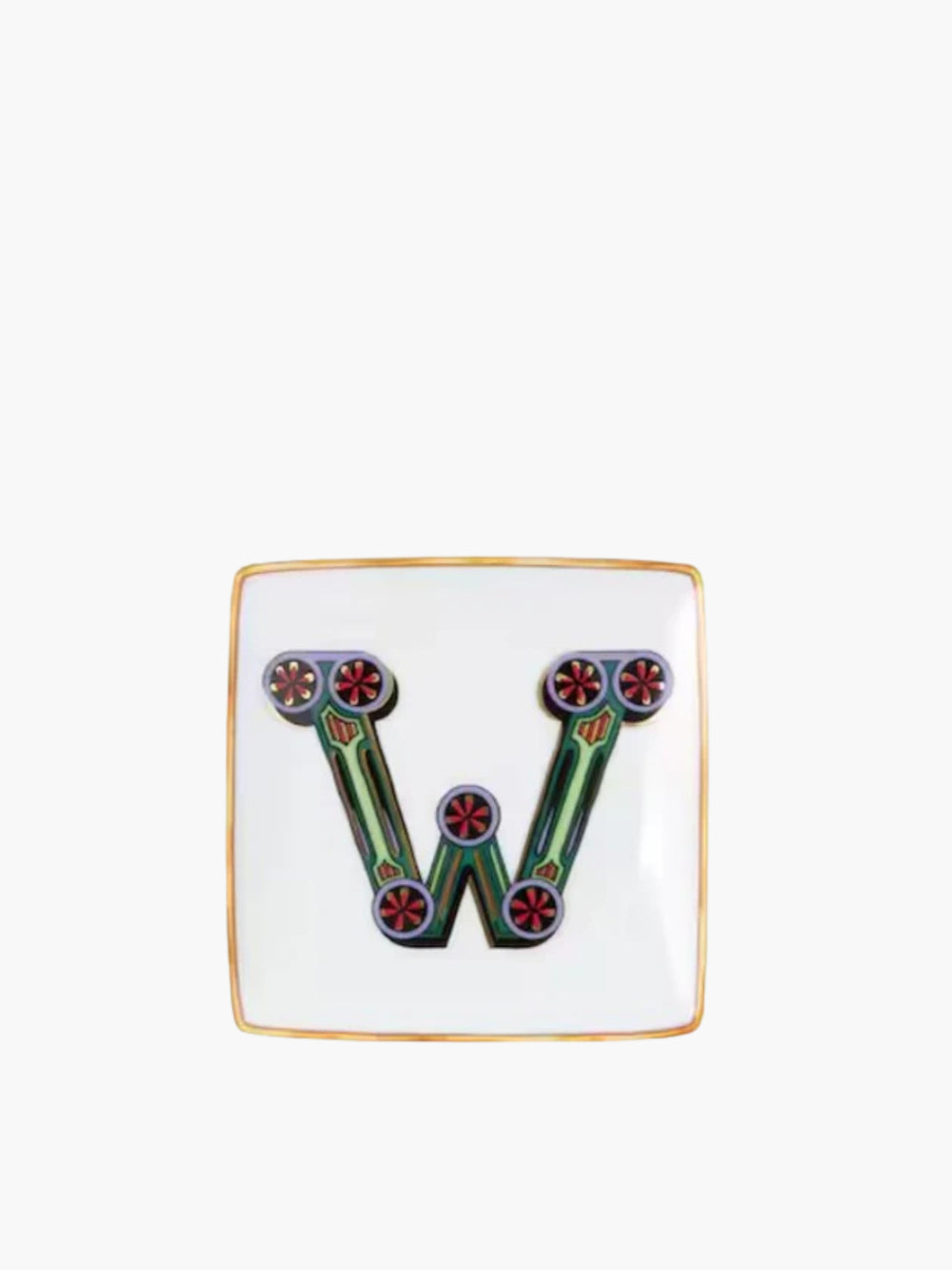 Versace  Holiday Alphabet W 1 Bowl 12 Cm Sq. Flat