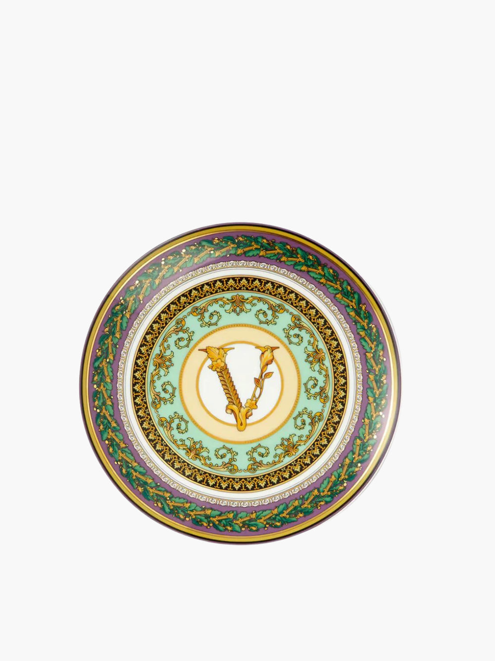 Versace  Barocco Plate 17 Cm Beige