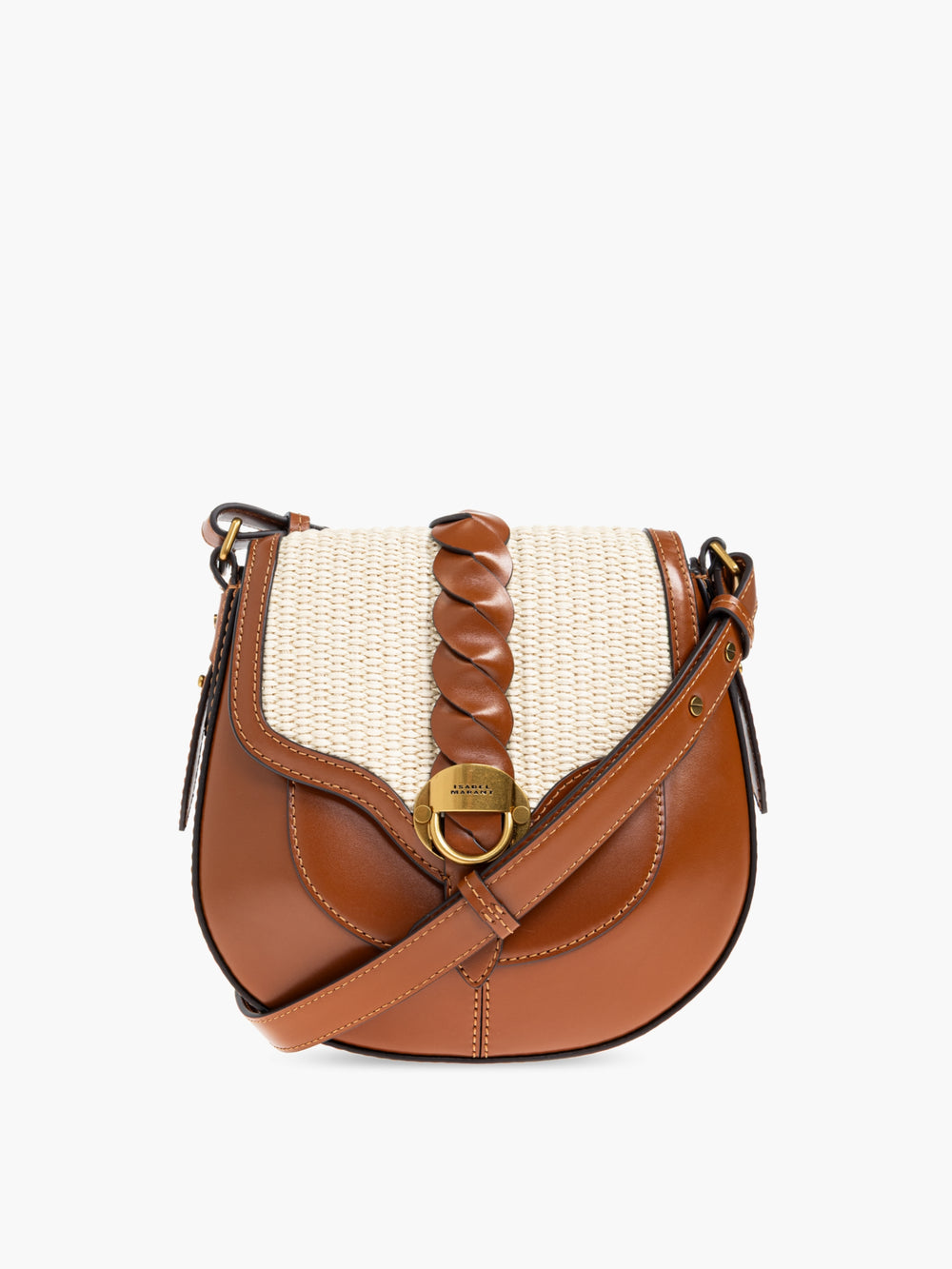 Isabel Marant Altay Small Shoulder Bag Cognac/Natural