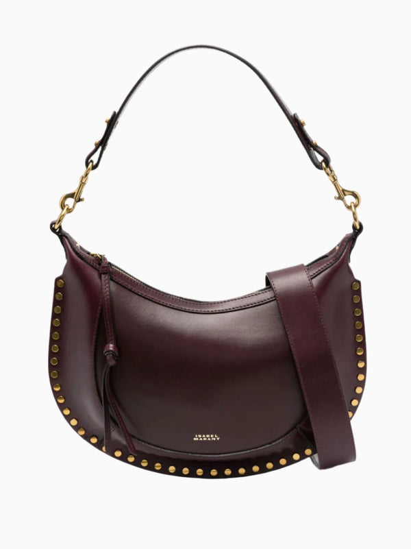 Isabel Marant Naoko Shoulder Bag Burgundy