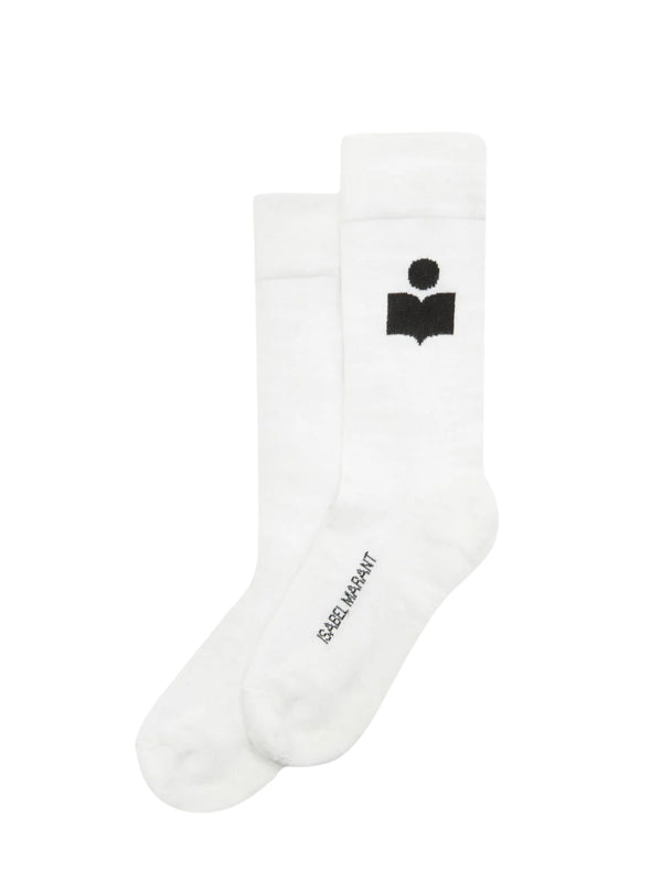 Isabel Marant Socks Siloki White