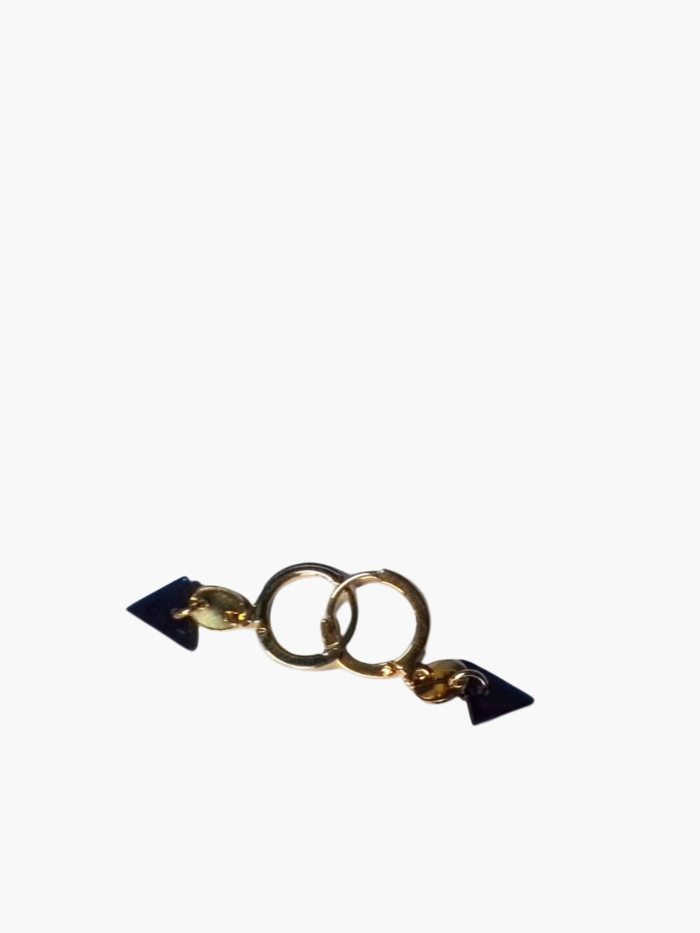 Isabel Marant Earring Single Pochon 8X13 / Bt 7.5 Black