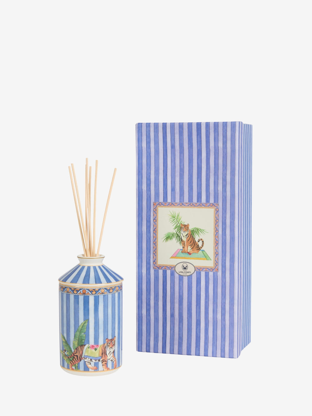 Lisa Corti Diffuser Set Sariska Blue Unica