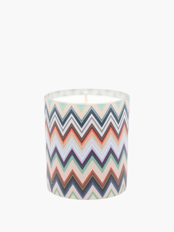 Missoni Agadir Scented Candle W/Decorated Glass