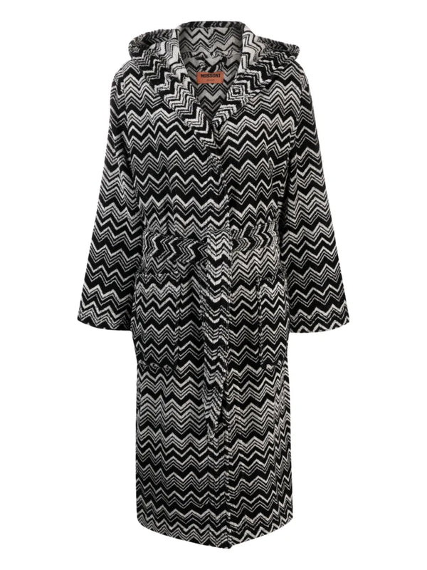 Missoni Azul Hooded Bathrobe