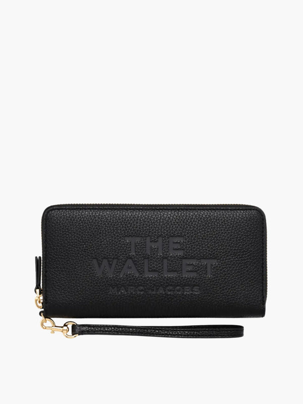 Marc Jacobs Wallet Continental Wallet Leather SLG Black
