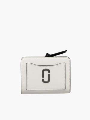 Marc Jacobs Wallet Mini Compact Utility Snapshot SLG Black/White
