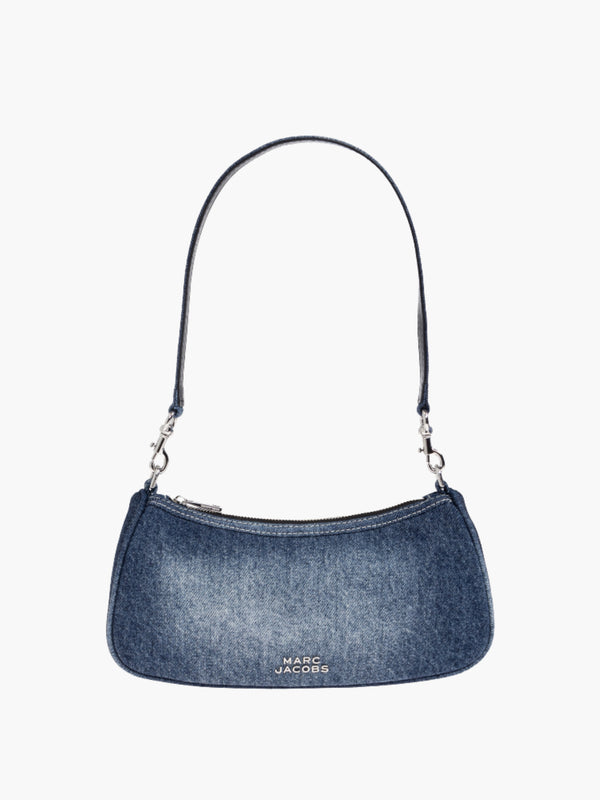 Marc Jacobs Bag Charm Shoulder Faded Denim