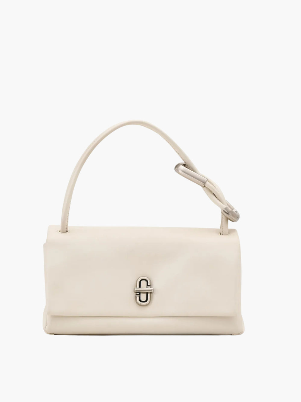 Marc Jacobs Bag Large Dual Shoulder Leather Cloud White