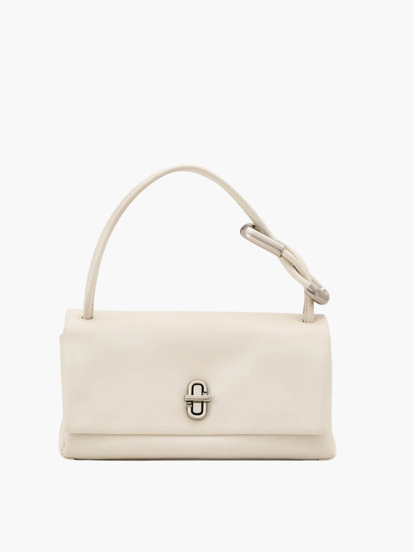 Marc Jacobs Bag Large Dual Shoulder Leather Cloud White