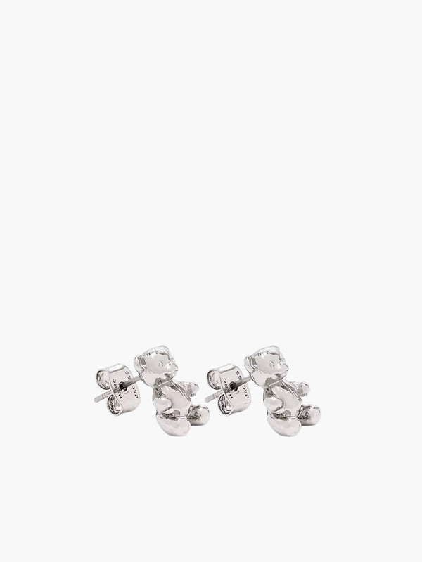 Marc Jacobs Teddy Bear Stud Earrings Light Anti