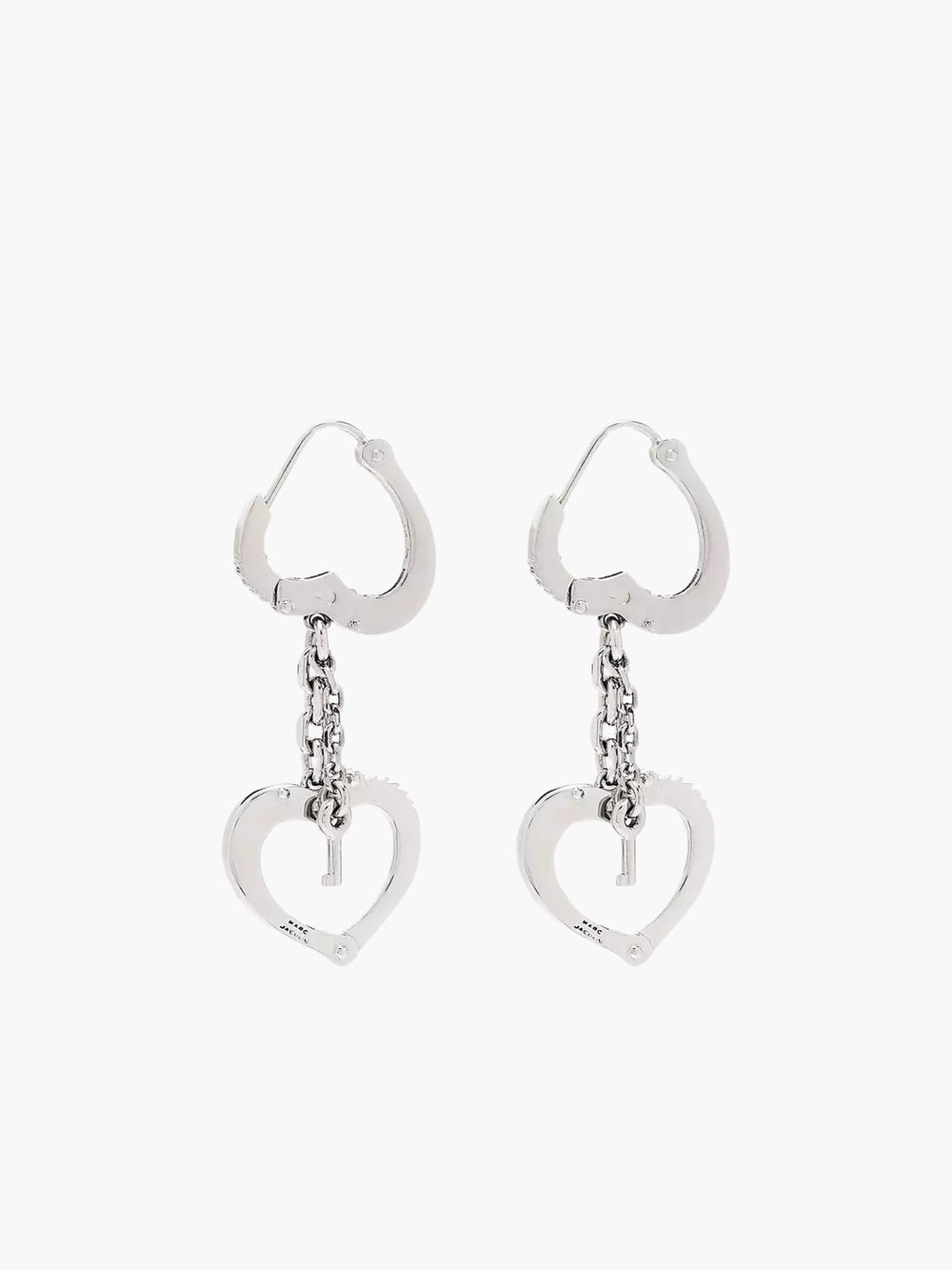 Marc Jacobs Heart Handcuff Earrings Light Anti